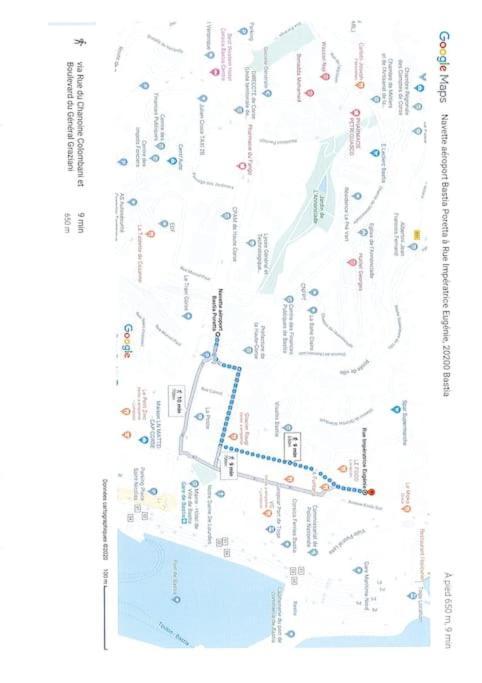 Appartement Centre-Bastia A Une Minute A Pied Du Port Екстер'єр фото
